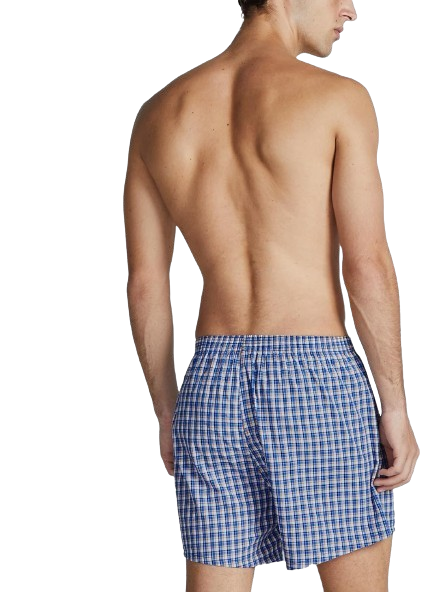 Men's Woven Boxer Shorts 100% Cotton,Underwear Boxers for Men Loose fit,2 in pack