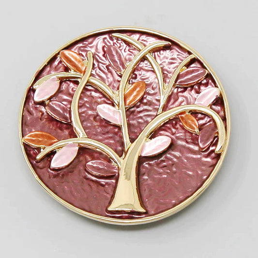 Tree Of Life Magnetic Brooch