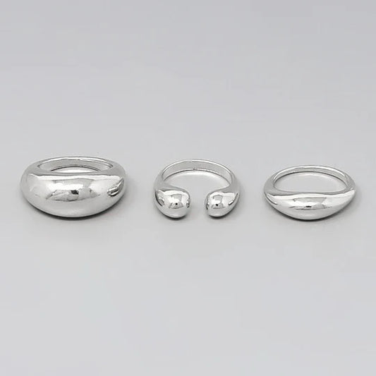 Assorted Metal Ring Set